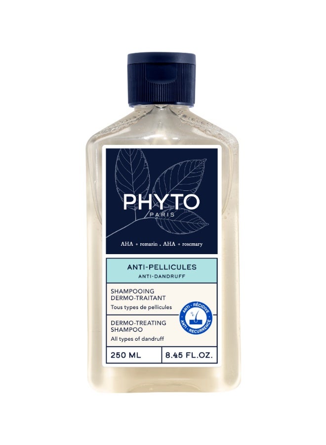 Phyto Scalp Solution Dermo-Treating Shampoo, Anti-Dandruff Shampoo with AHA/BHA & Celery Extract, Silicone-Free 250ml - Image 1